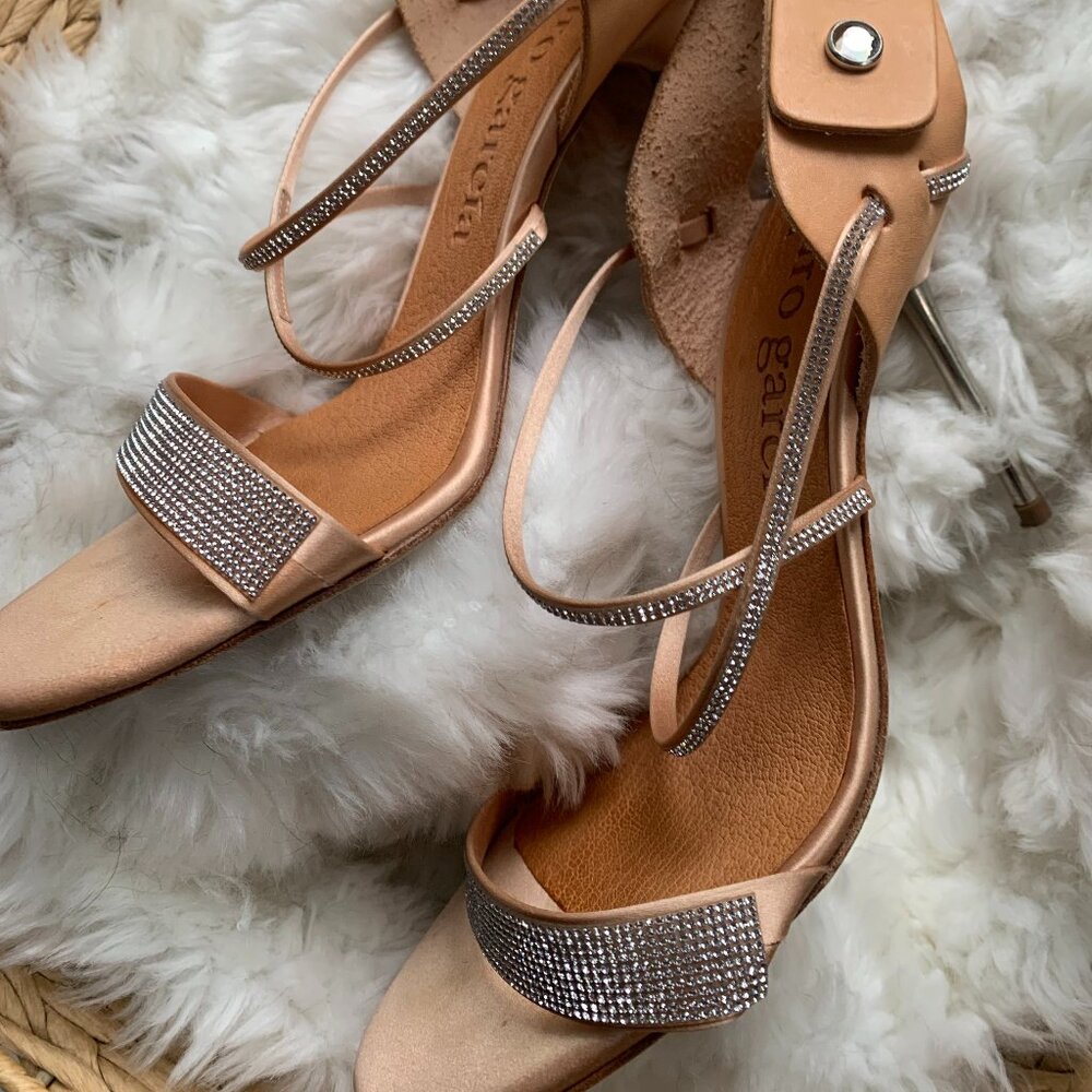 Pedro Garcia Monique Swarovski Crystal Heels